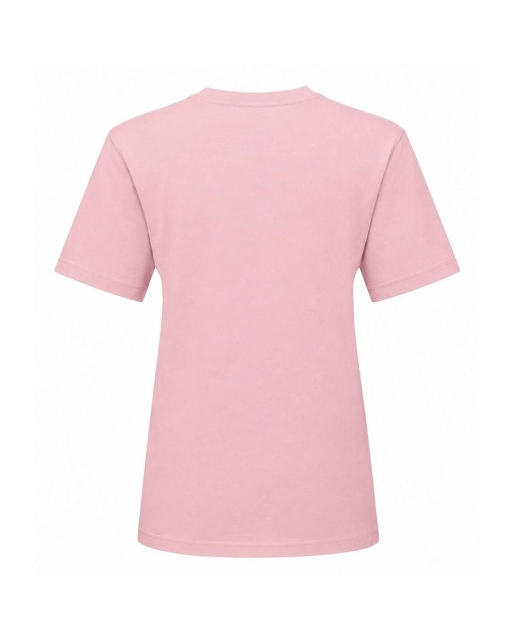 Tridri Pink Cotton Oversized T-Shirt