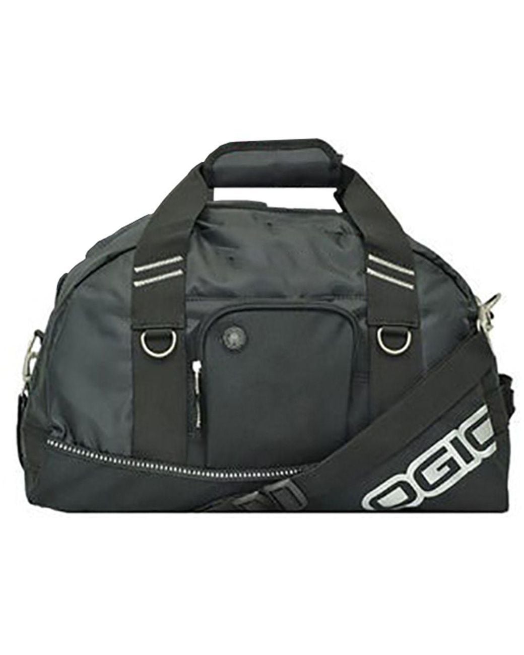 Ogio Black Half Dome Sports Gym Duffle Bag (29.5 Litres)