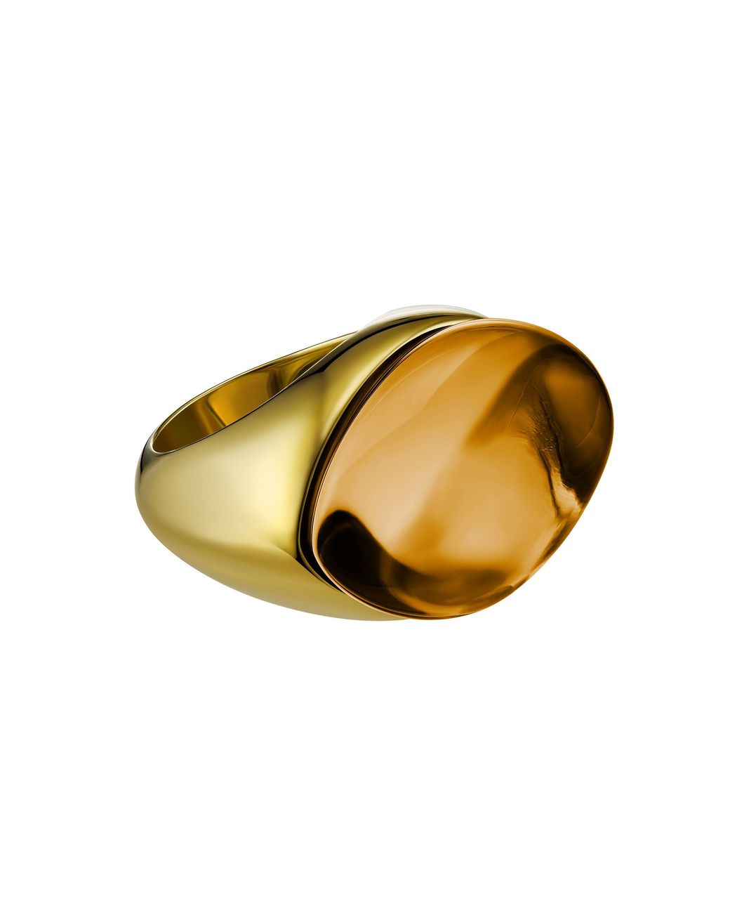 Baccarat Metallic Golden Glow Ring 2805637