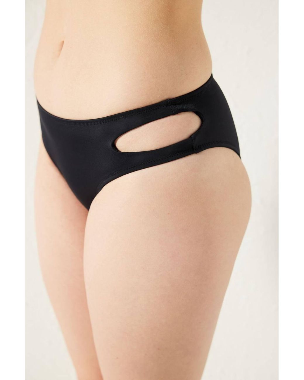Penti Black Basic Cut-Out Detail Bikini Bottom