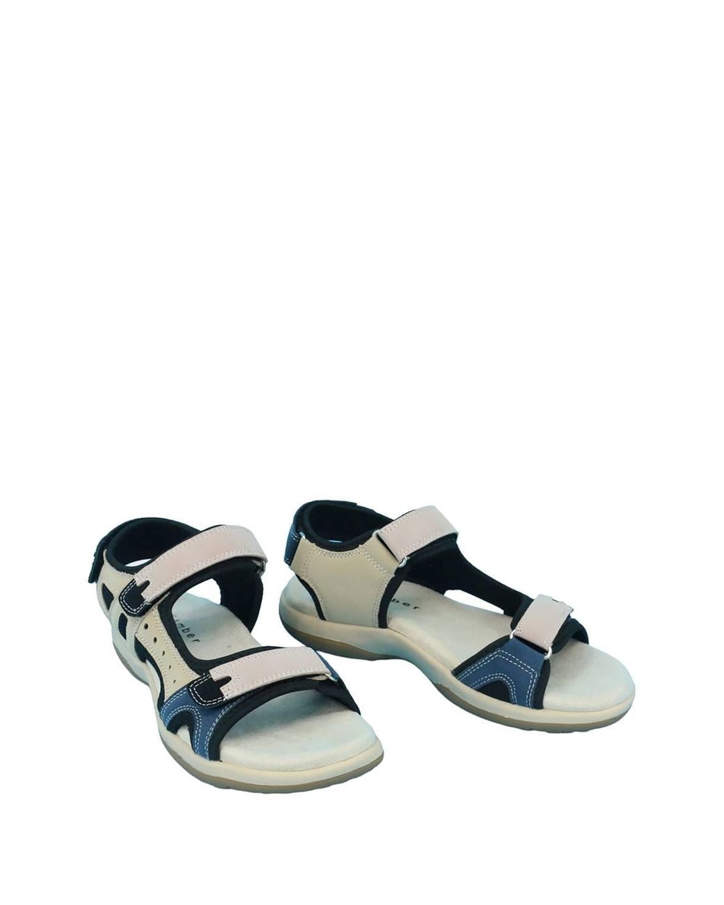 Chums Natural Walking Wide Fit Touch Fasten Sandal