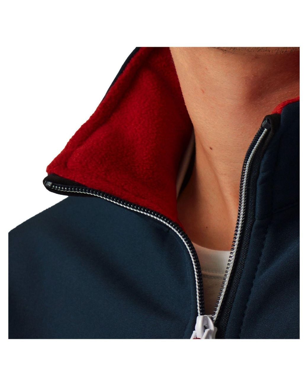 Regatta Blue Plain Double Layered Soft Shell Jacket for men