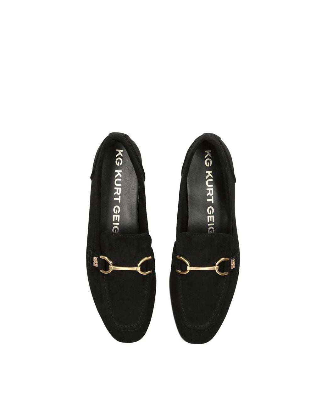 KG by Kurt Geiger Black 'Madeline' Flats