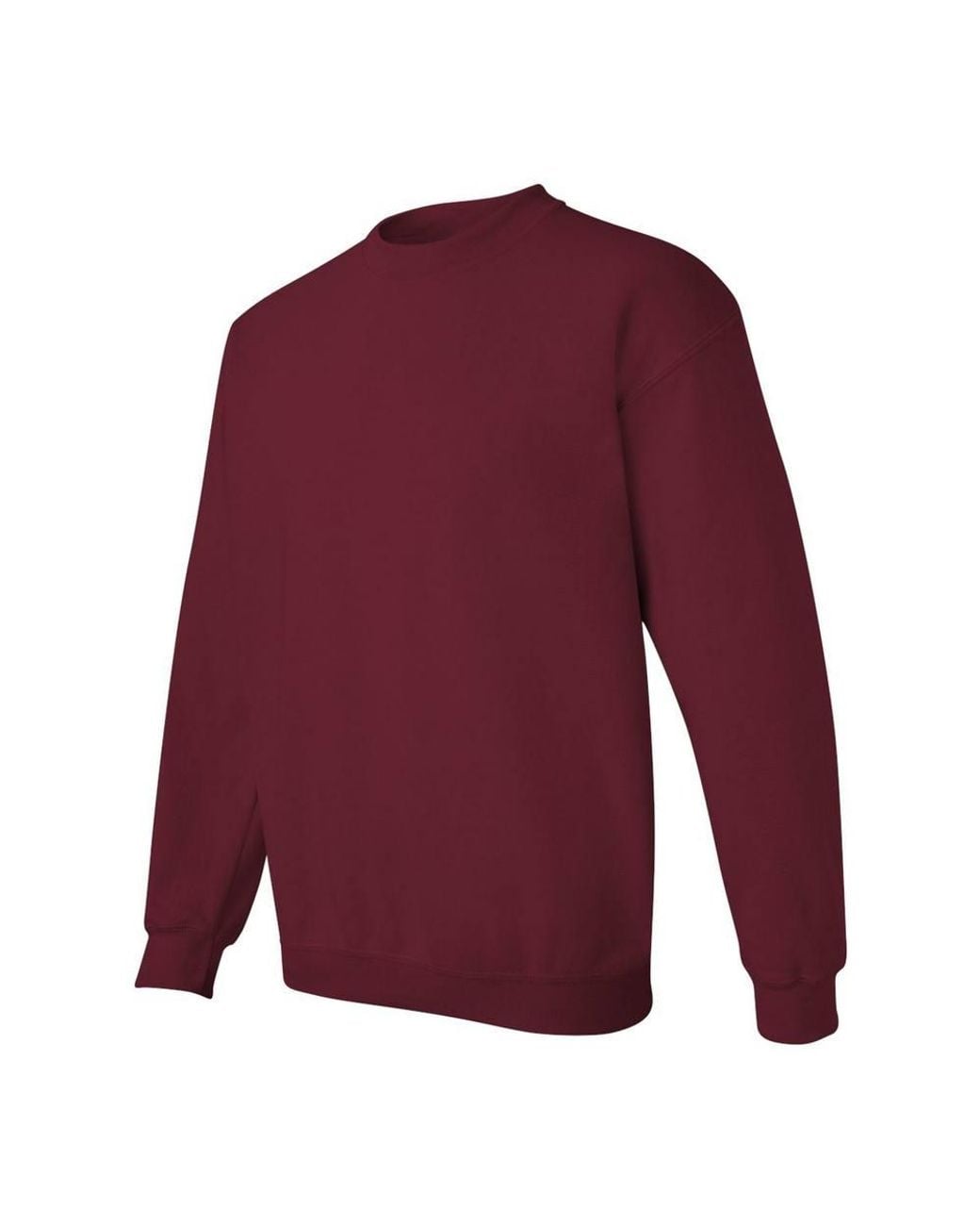 Gildan Red Heavy Blend Crew Neck Sweatshirt for men