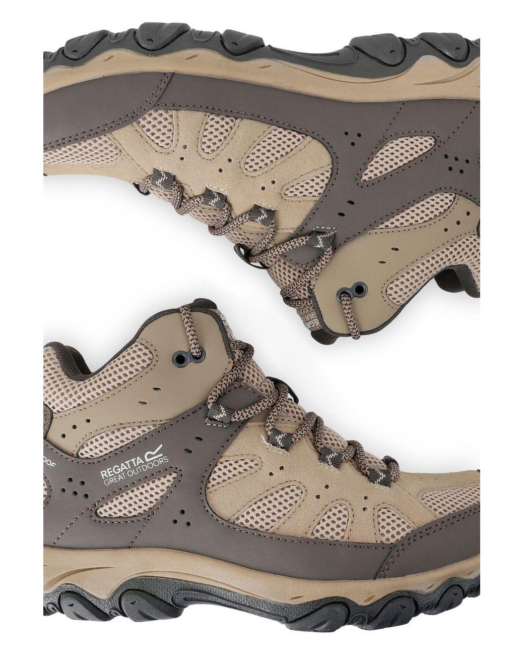 Regatta Gray Edgepoint Waterproof Breathable Mid Walking Boots