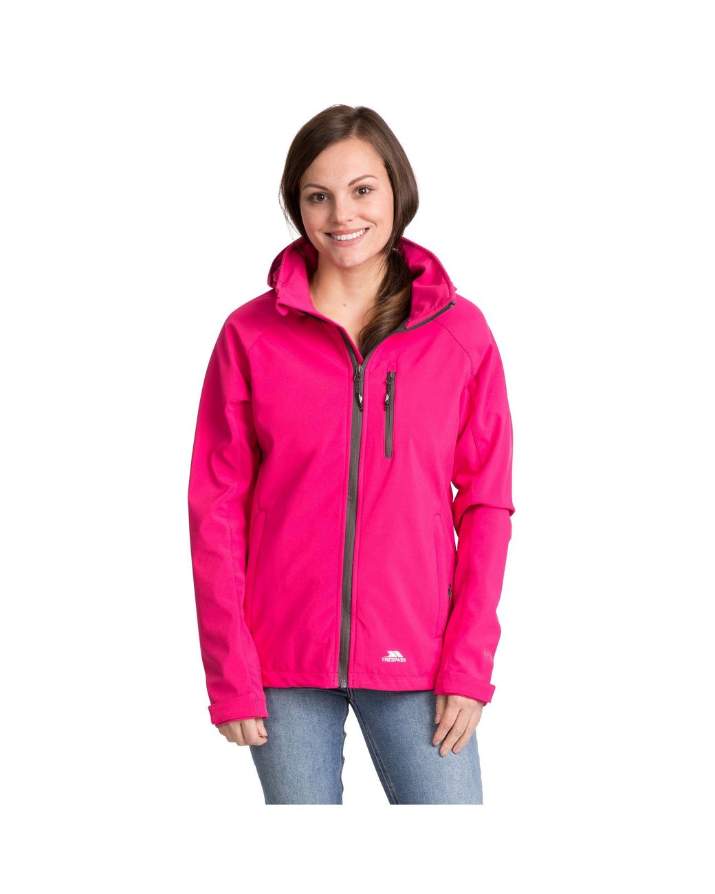 Trespass Pink Lorina Waterproof Softshell Jacket