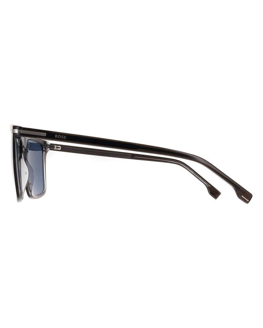 Boss Blue Rectangle Dark Boss 1844/S for men