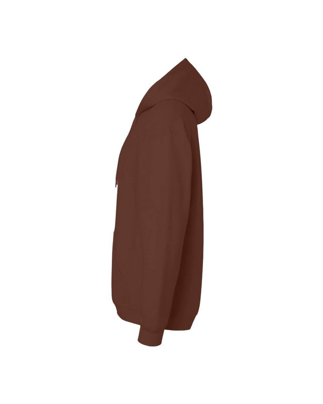 Gildan Brown Softstyle Fleece Midweight Hoodie