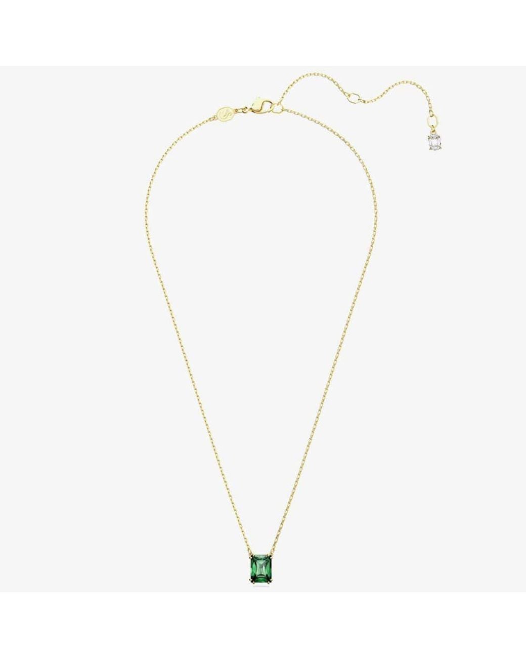 Swarovski Metallic Matrix Mixed Cuts Tone Plated Necklace 5677141