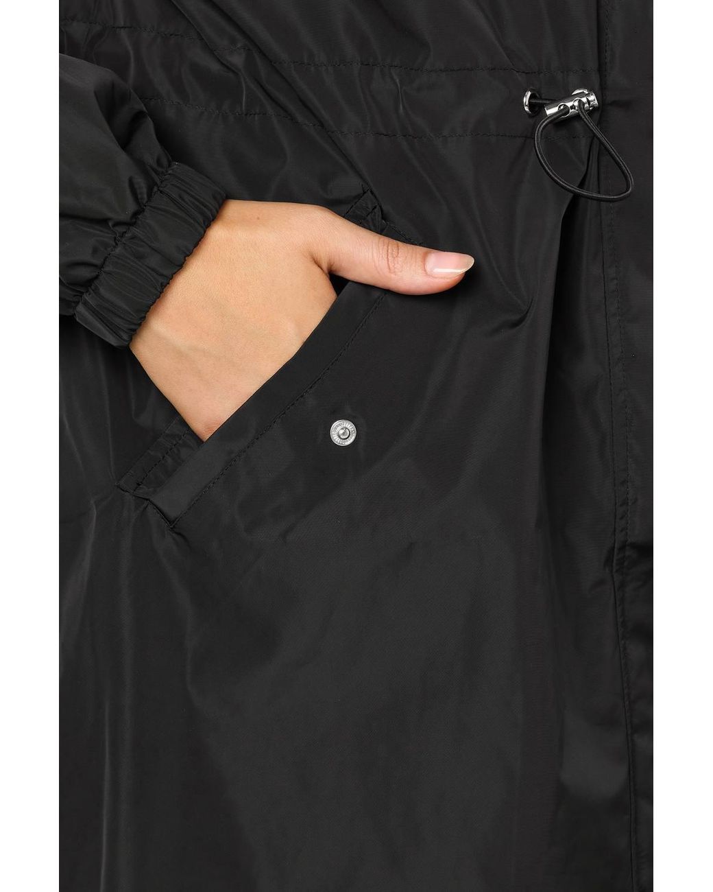 Evans Black Lightweight Rain Jacket