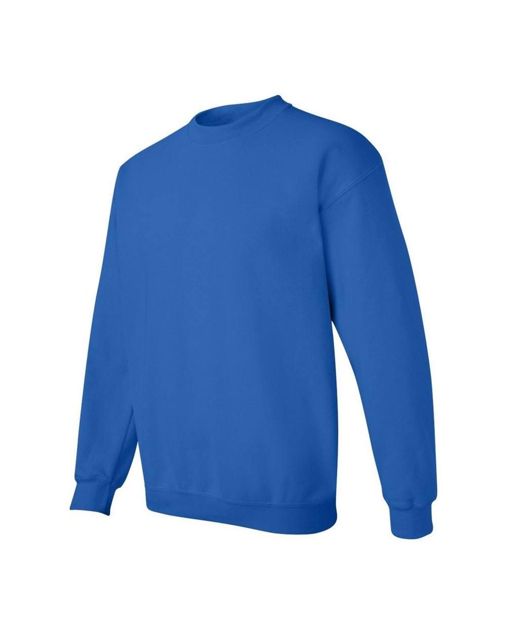 Gildan Blue Heavy Blend Crew Neck Sweatshirt for men