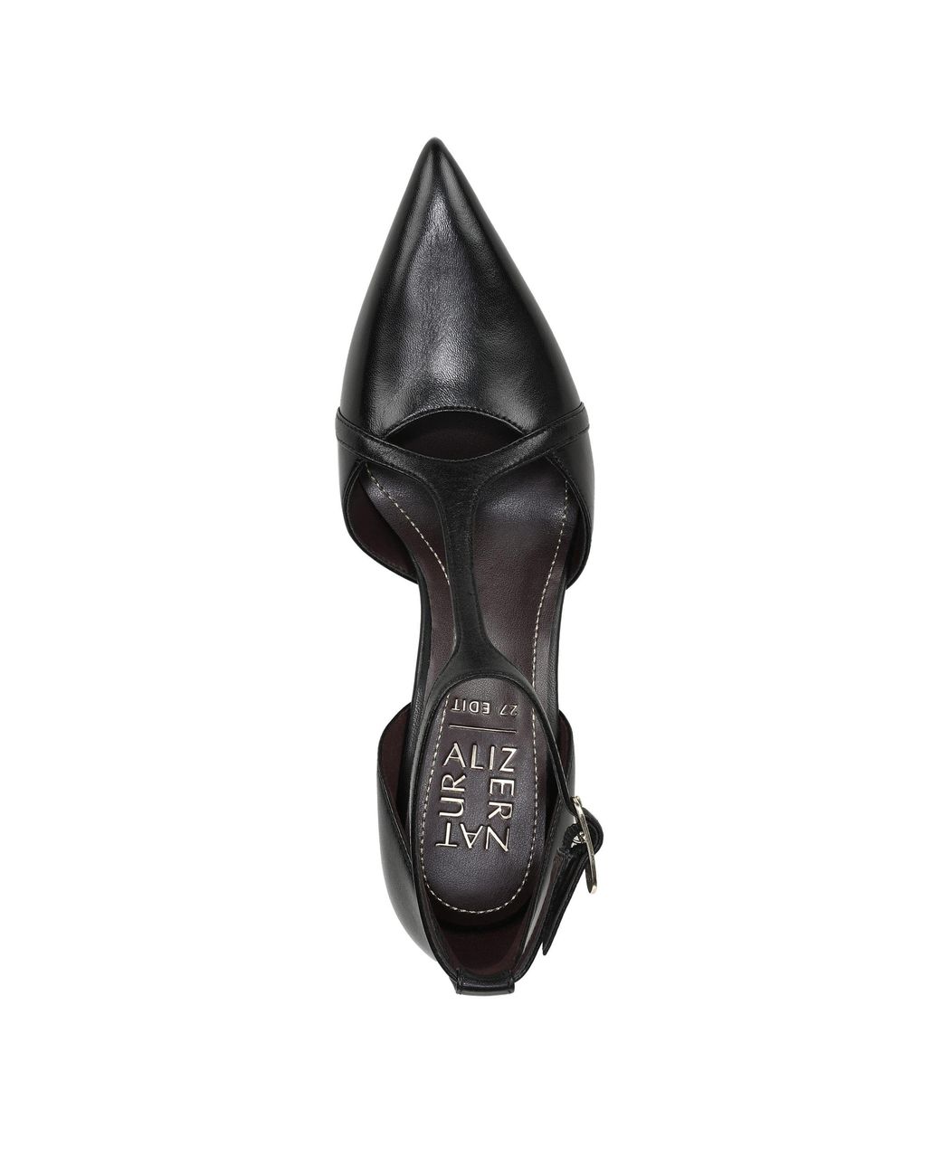 Naturalizer Black Ezlyn Strappy Sandals