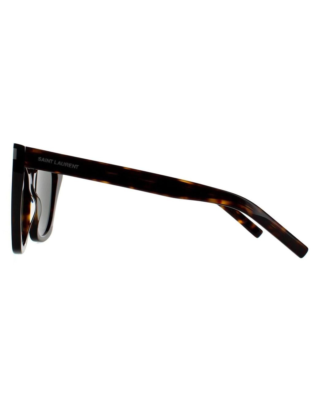 Saint Laurent Black Cat Eye Havana Sunglasses