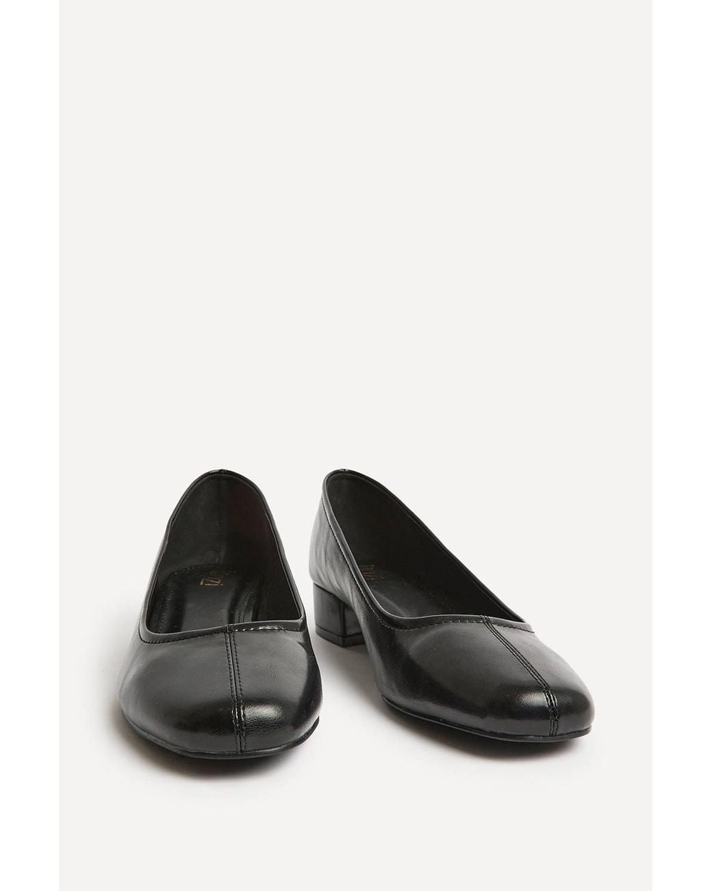 Linzi Black Origin Low Block Court Heels