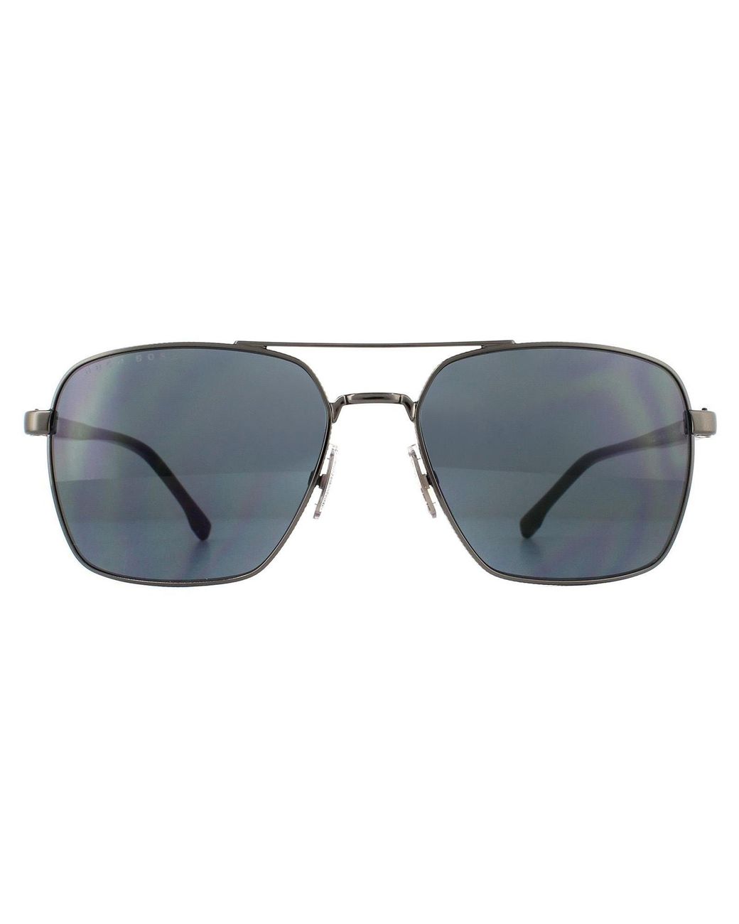 Boss Gray Aviator Dark Ruthenium Boss 1045/S for men