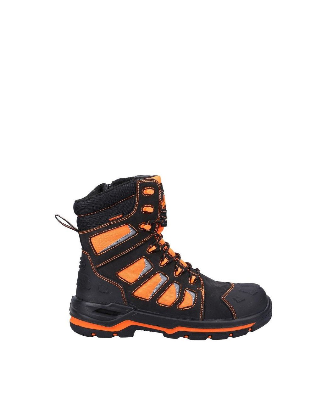 Amblers Orange 'Beacon' Safety Boots