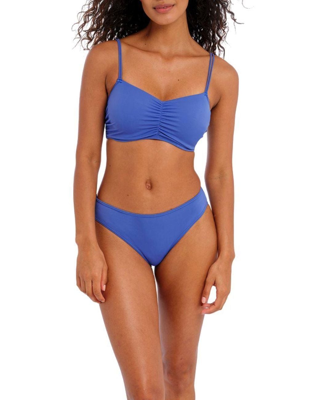 Freya Blue Jewel Cove Bralette Bikini Top