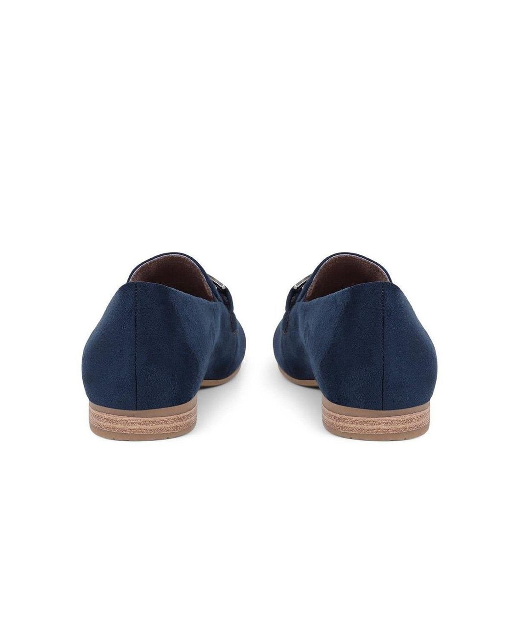 Pavers Blue Smart Slip On Loafers