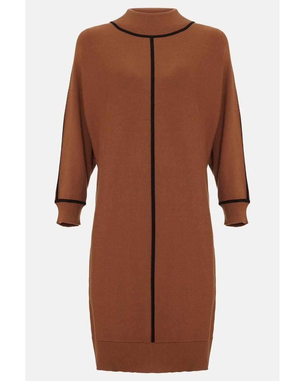 Phase Eight Brown Hallie Jumper Dress