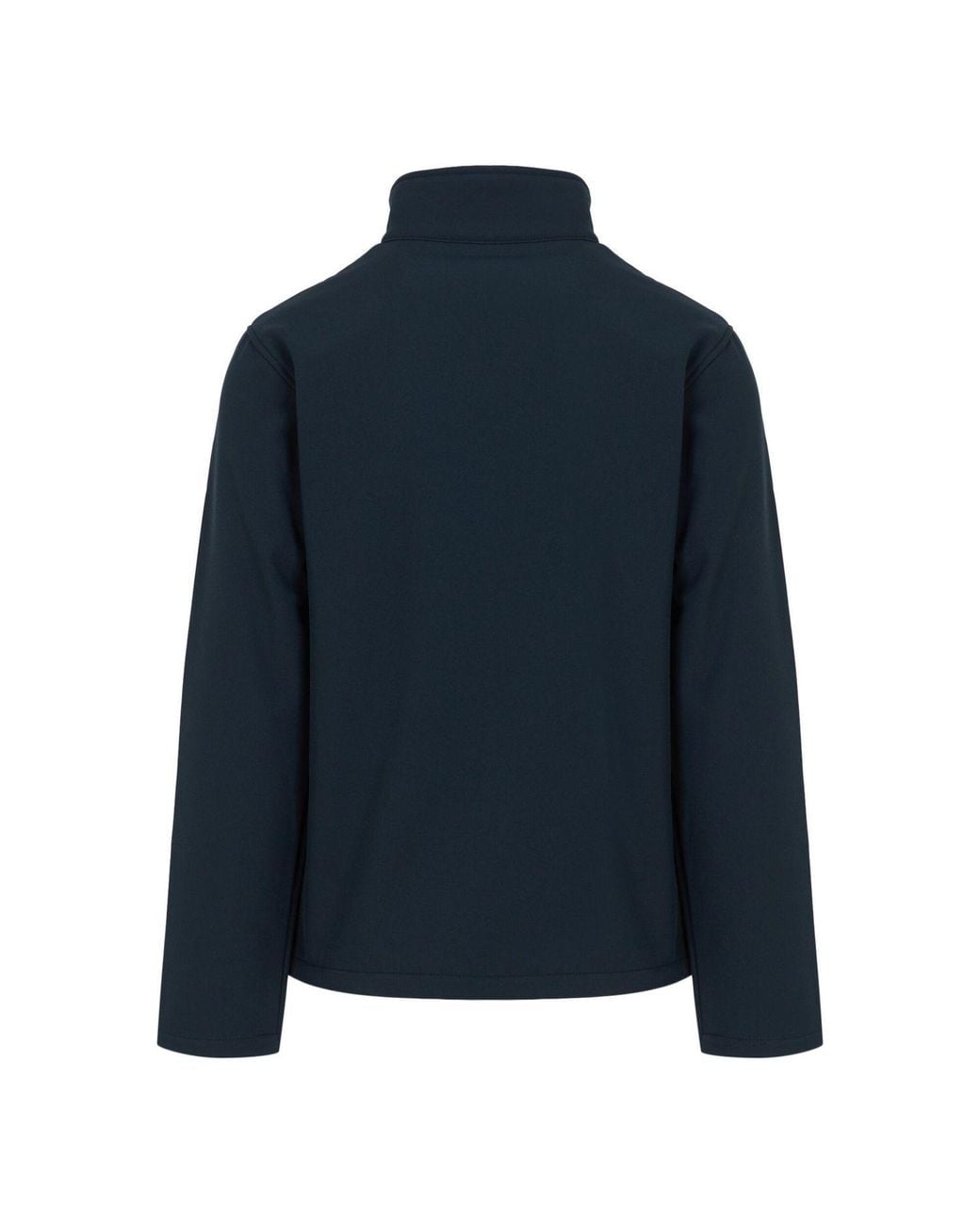 Regatta Blue Plain Double Layered Soft Shell Jacket for men