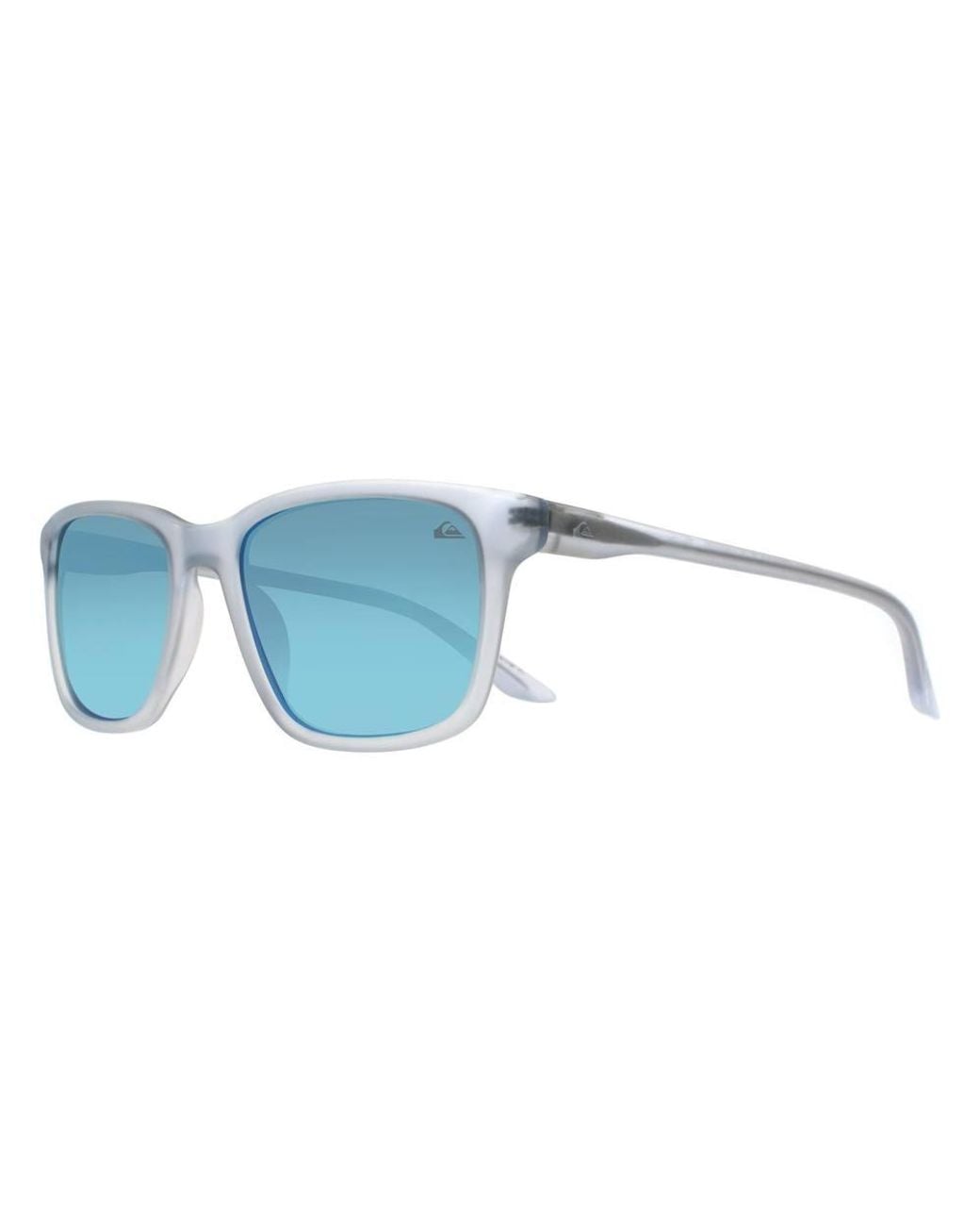 Quiksilver Blue Rectangle Matte Ice Crystal Mirrored Qs4001 for men