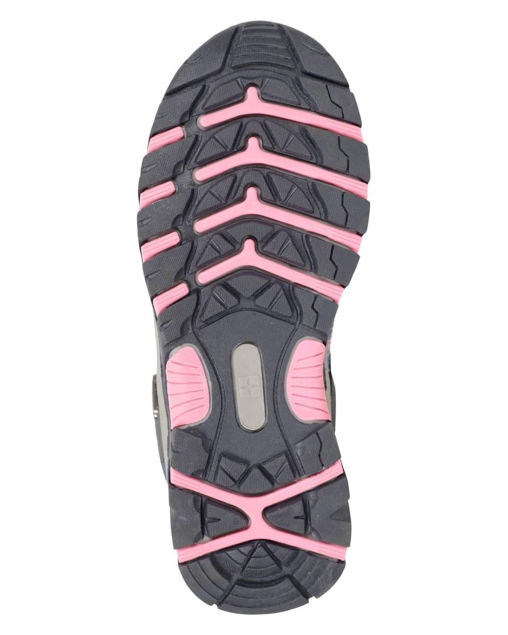 Mountain Warehouse Blue 'Stampede' Waterproof Everyday Suede & Mesh Upper Walking Shoes