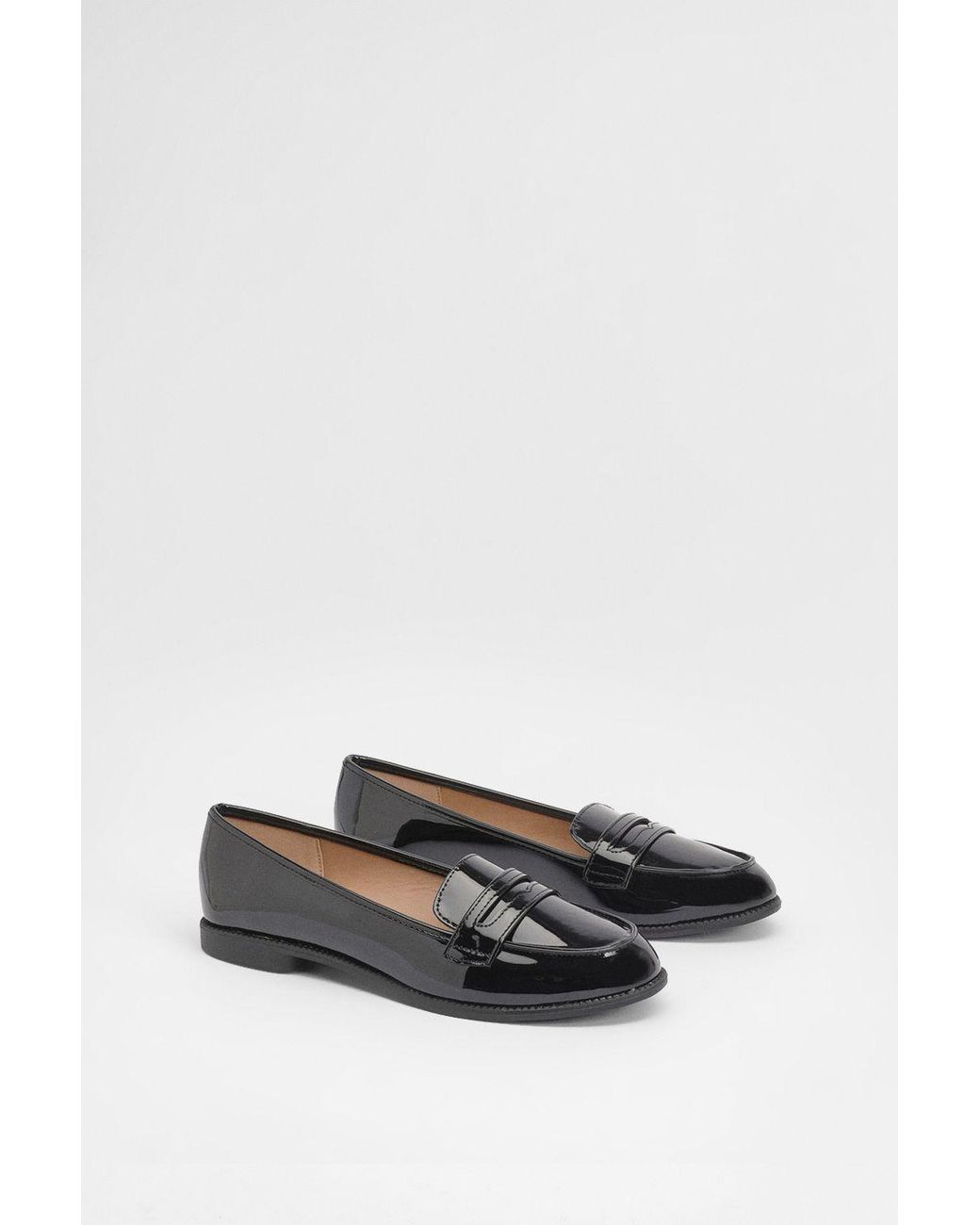Dorothy Perkins Black Lara Penny Loafers
