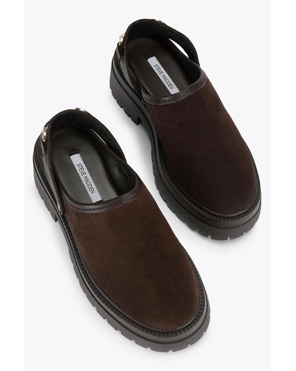 Steve Madden Black 'Erba' Suede Flats
