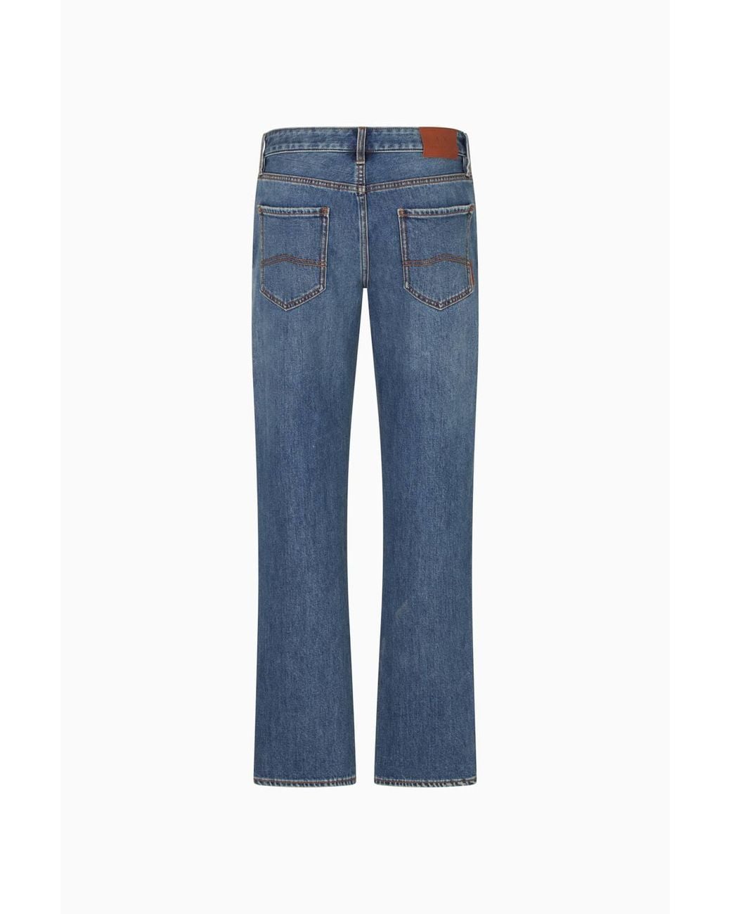 ARMANI EXCHANGE Blue Denim Comfort Slim Fit Light for men