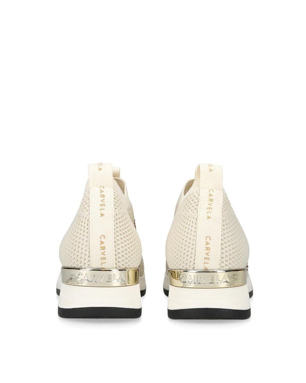Carvela Kurt Geiger White 'Janeiro 2' Fabric Trainers