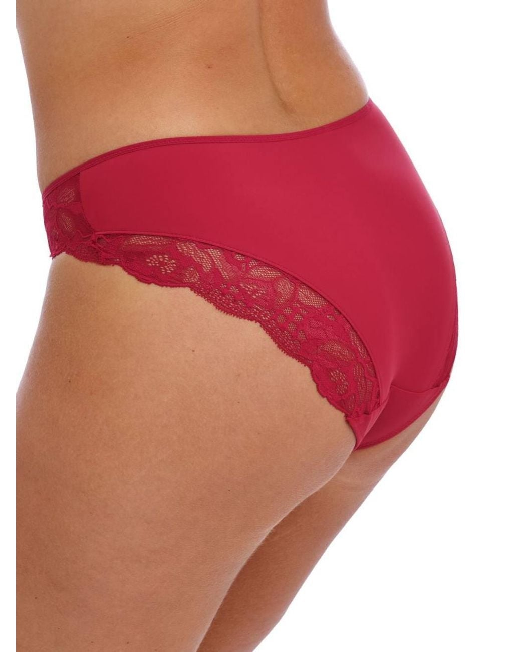 Fantasie Red Reflect Brief