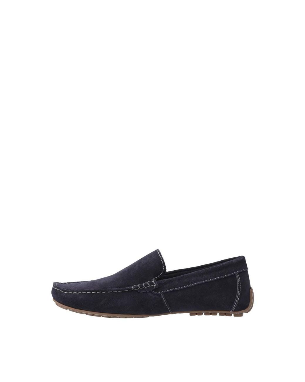 Hush Puppies Blue Ralph Suede Shoe for men