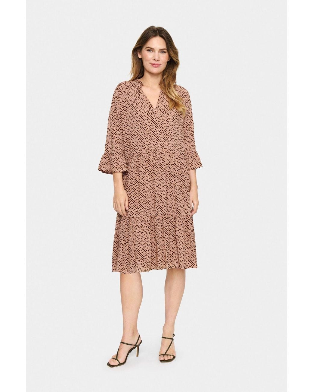 Saint Tropez Brown Edasz Dress