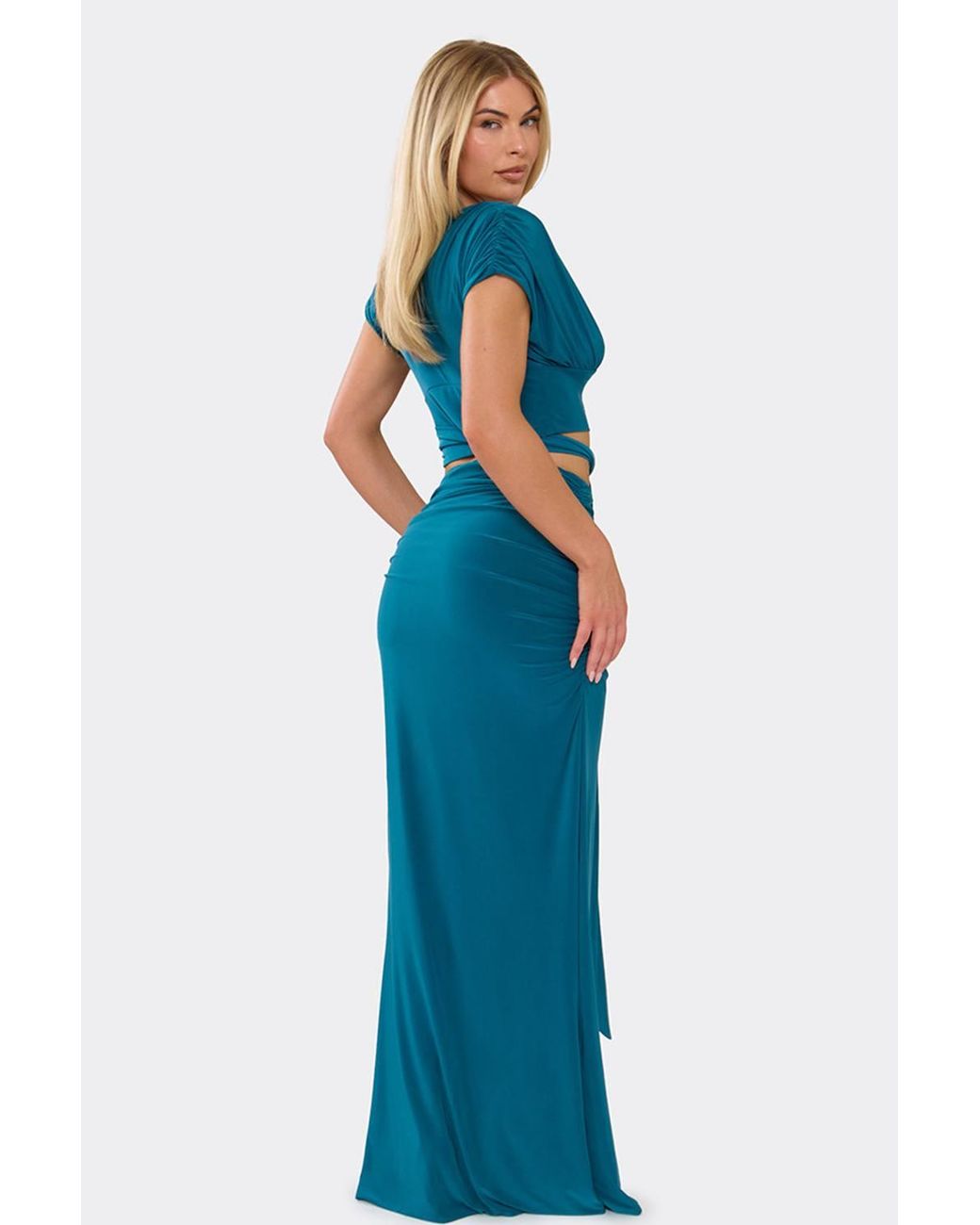 EGO Blue Maxi Skirt