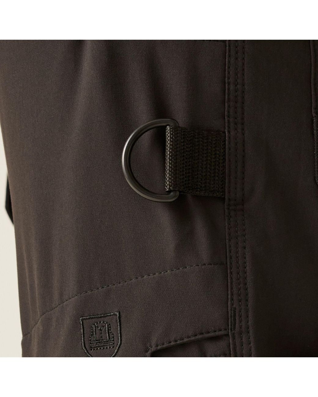 Regatta Black Hi-Vis X-Pro Stretch Holster Work Trousers for men