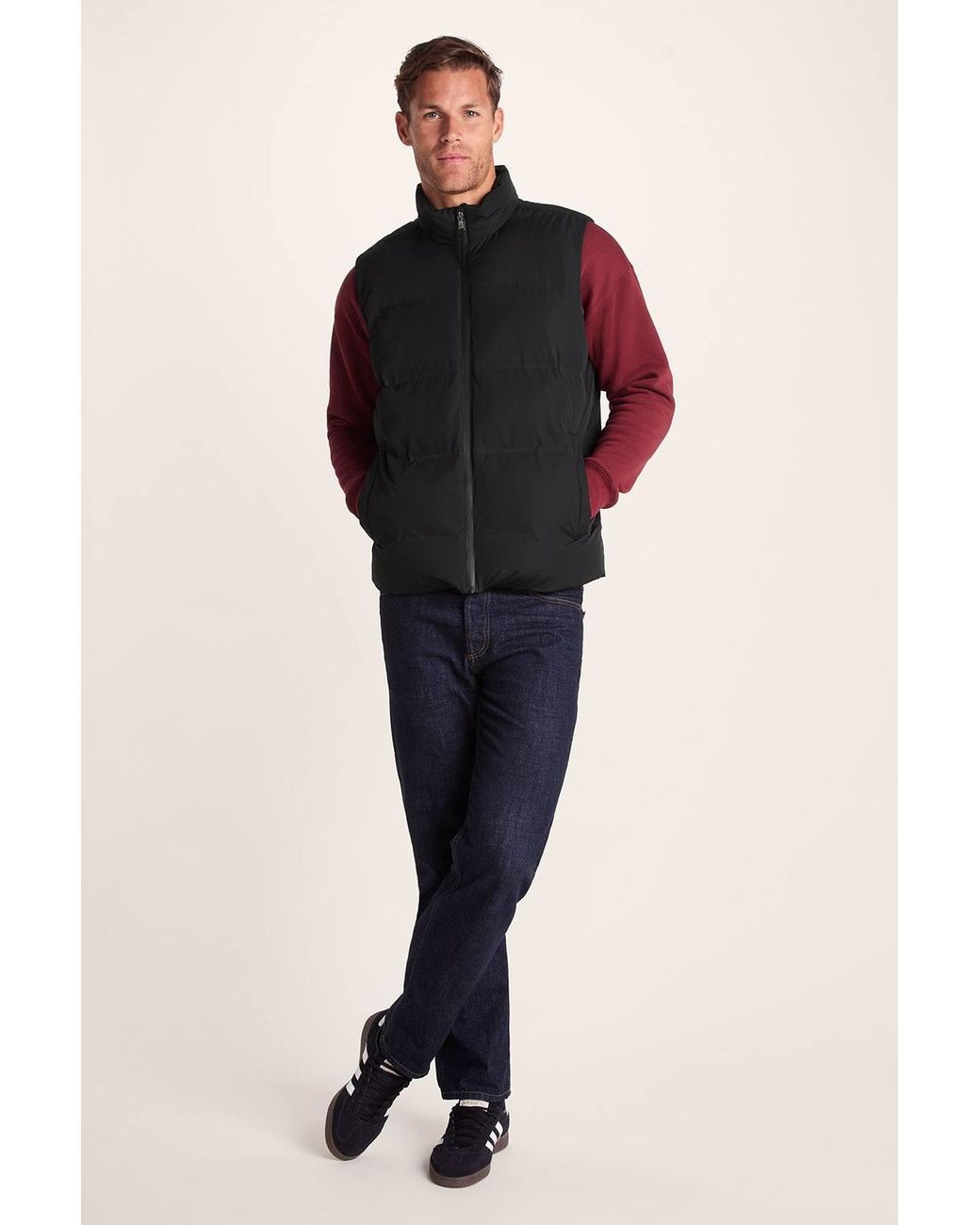TOG24 Black 'Arton' Shower & Wind Resistant Insulated Gilet for men