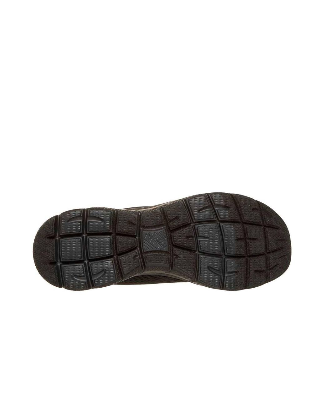 Skechers Black Summits Fresh Vision Slip-On Trainers