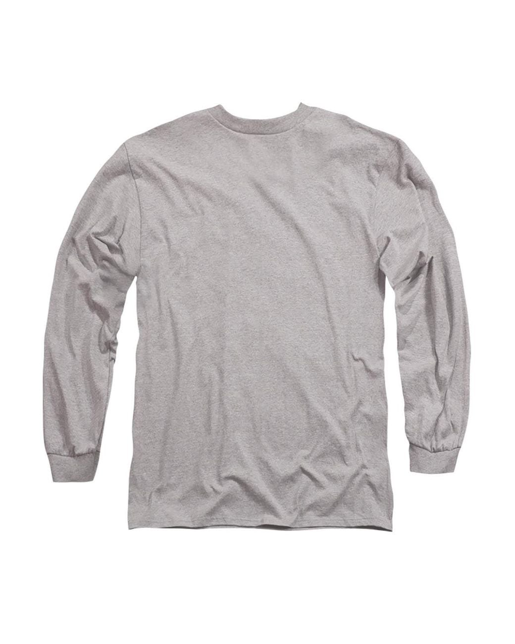 Marvel Gray Captain America Brave New World Distressed Logo Long Sleeve T-Shirt, Athletic Heather