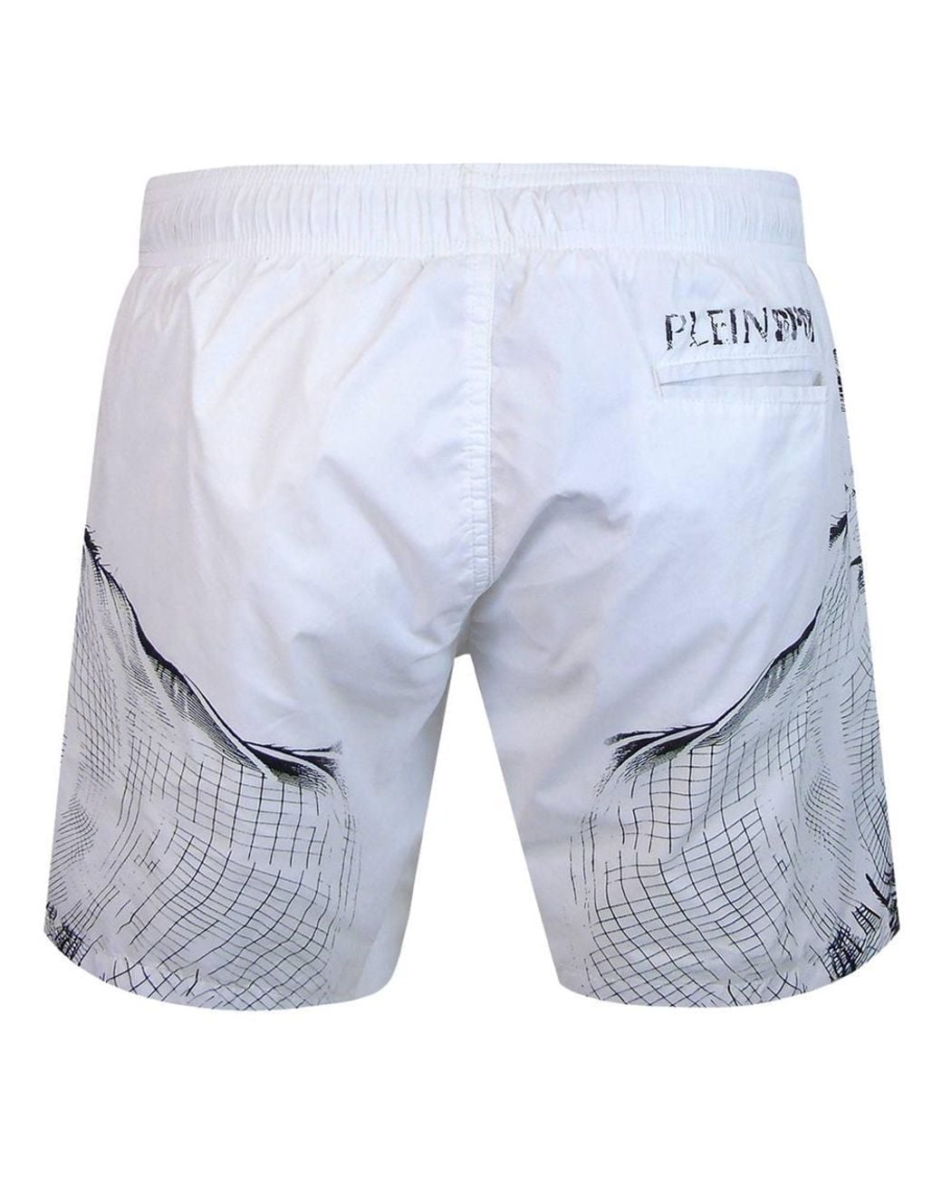 Philipp Plein Blue Board Shorts for men