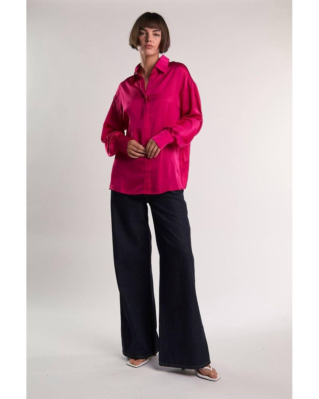 Shnoo Pink Long-Sleeve Shirt