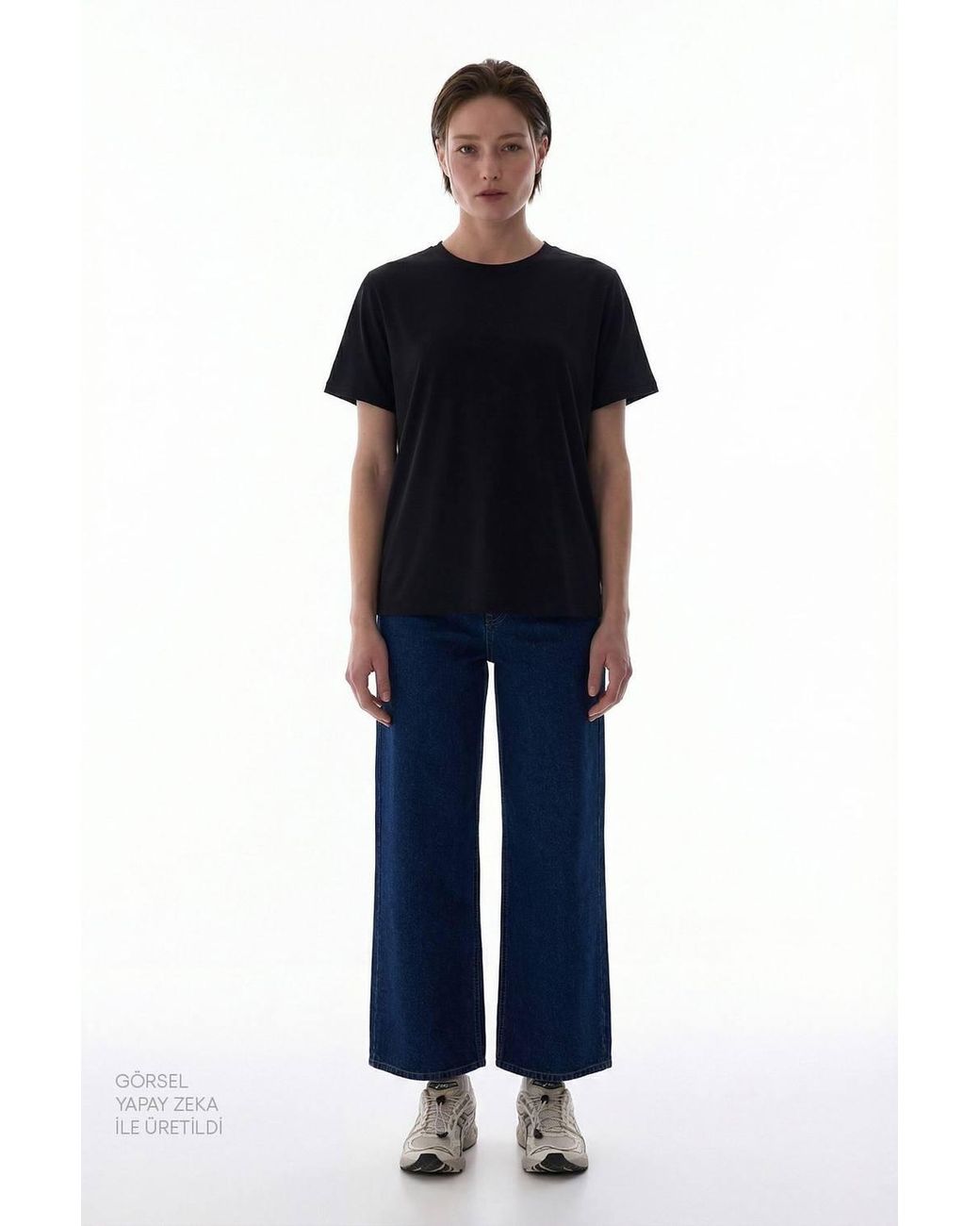Penti Blue Modal T-Shirt Crew Neck