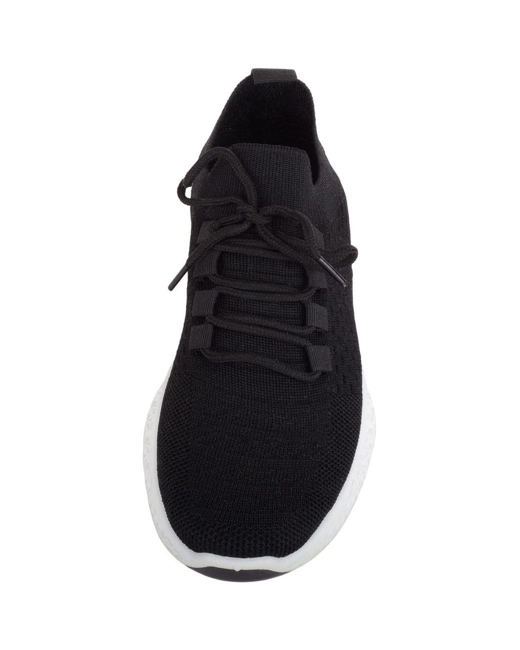 Absolute Footwear Blue Slip On Lace Up Leisure Casual Running Walking Gym Trainers