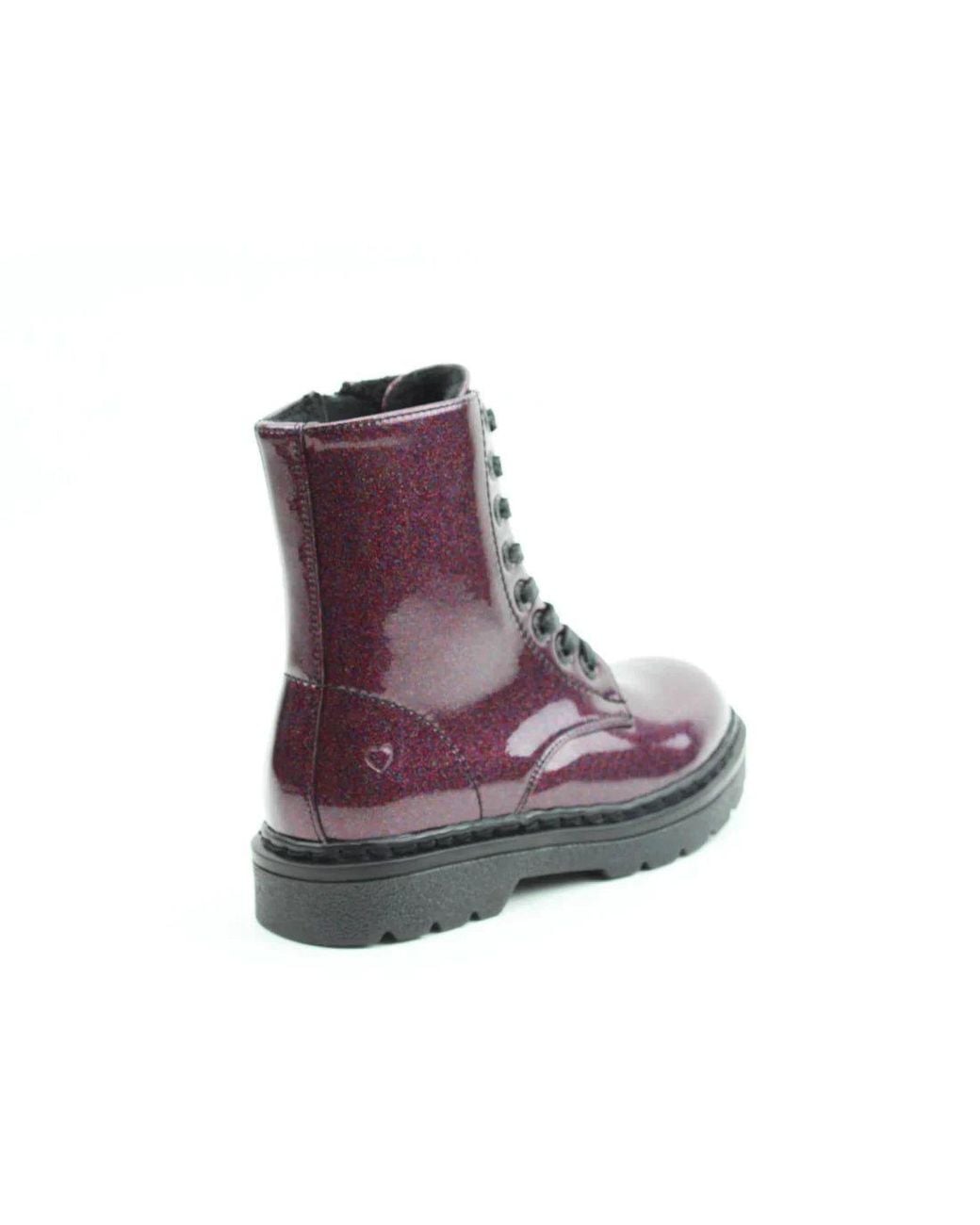 Heavenly Feet Brown Justina2 Glitter Ankle Boots Glitter