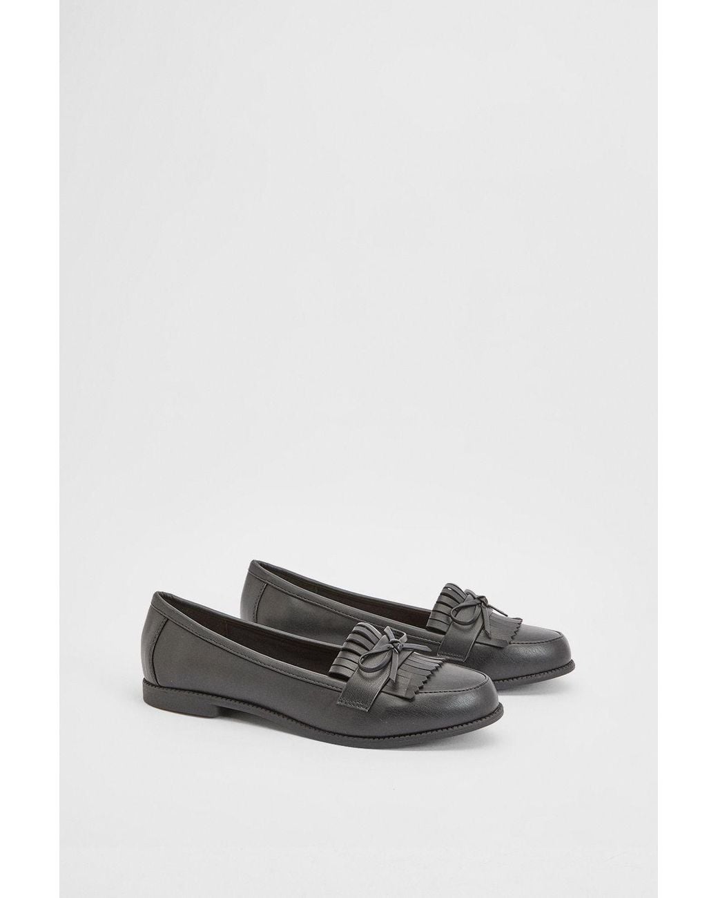 Dorothy Perkins Black Loretta Tassel Loafers