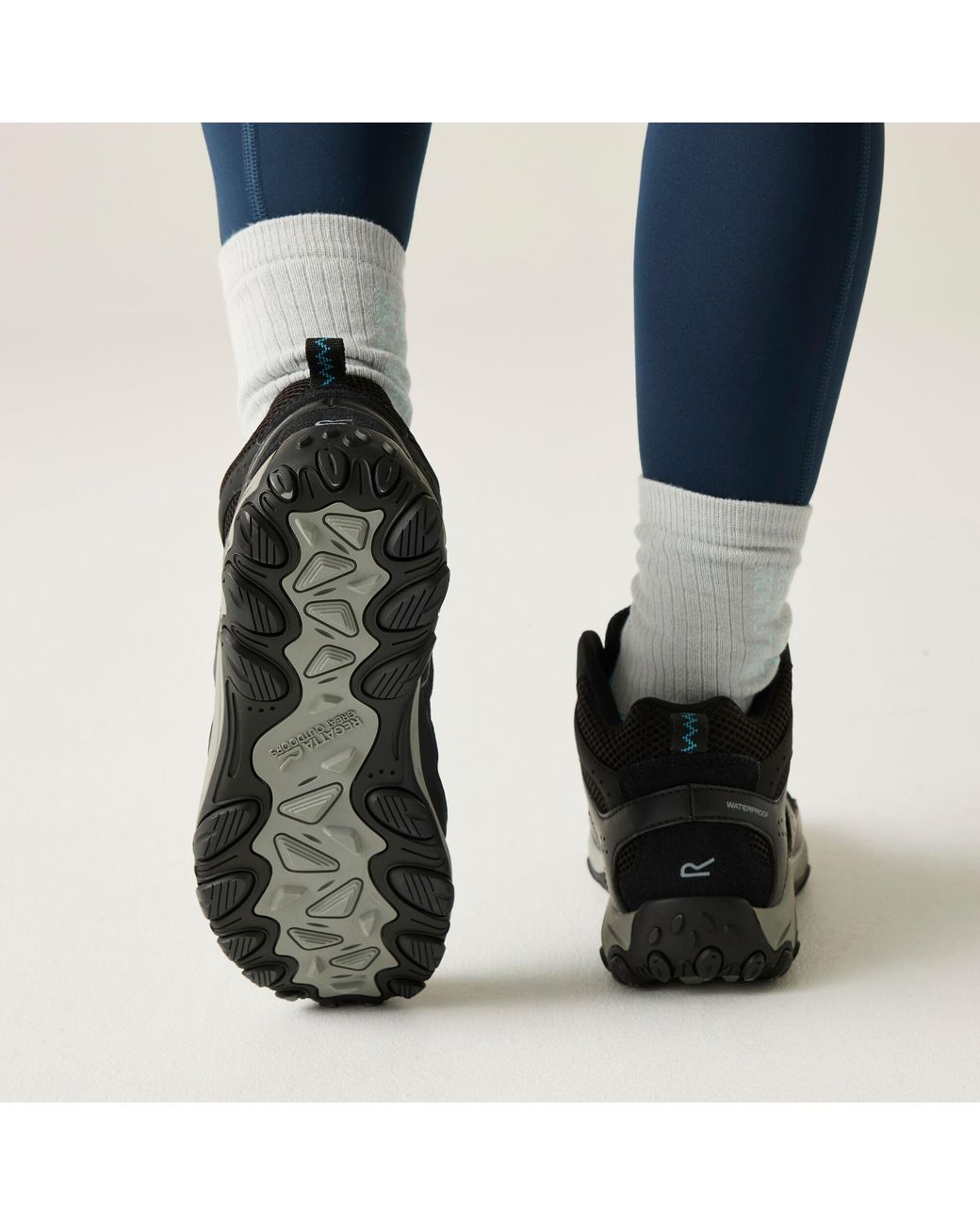 Regatta Blue Edgepoint Waterproof Breathable Mid Walking Boots
