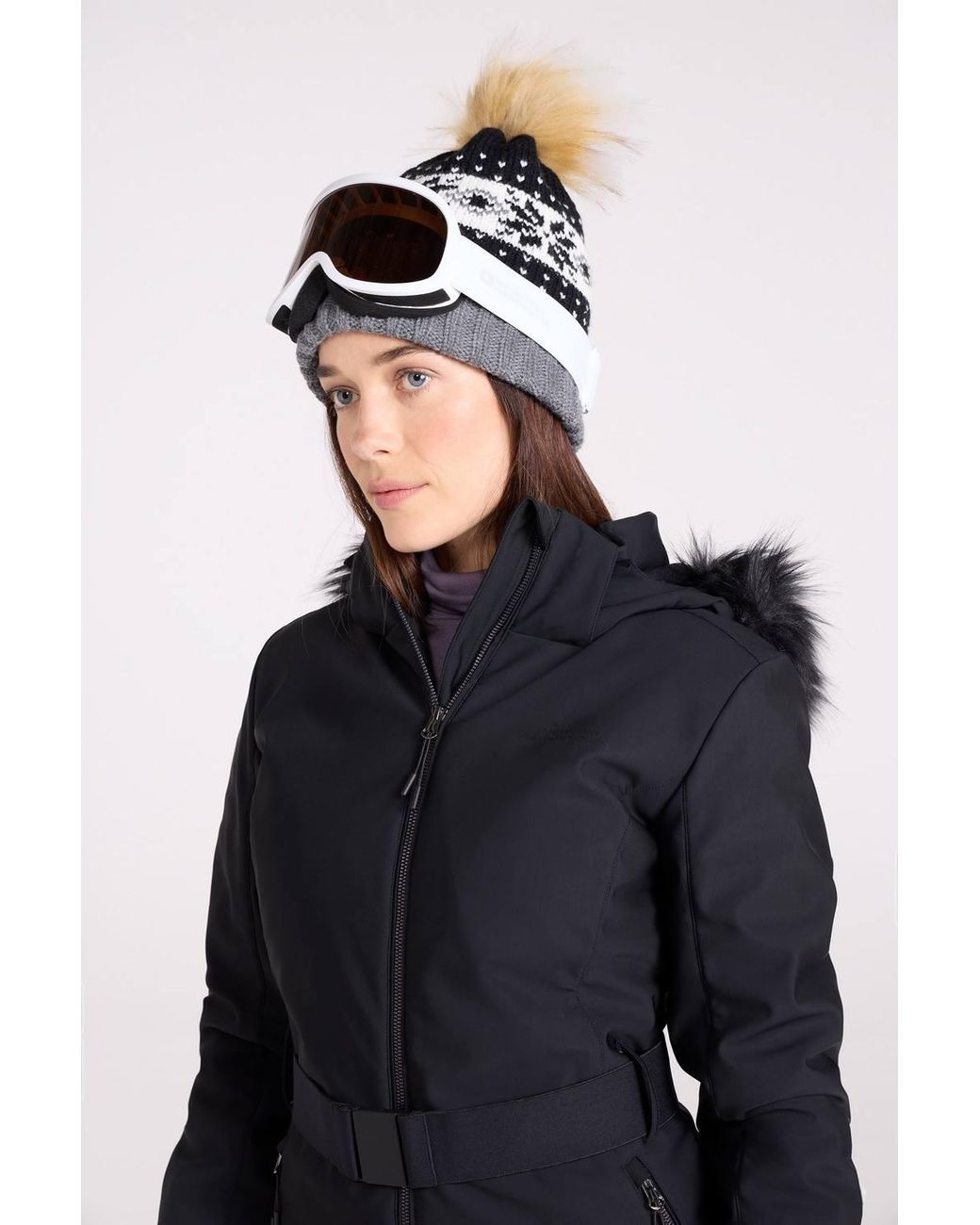 Mountain Warehouse Blue 'Swiss' Insulated Water Resistant Hooded Softshell Winter Ski Suit