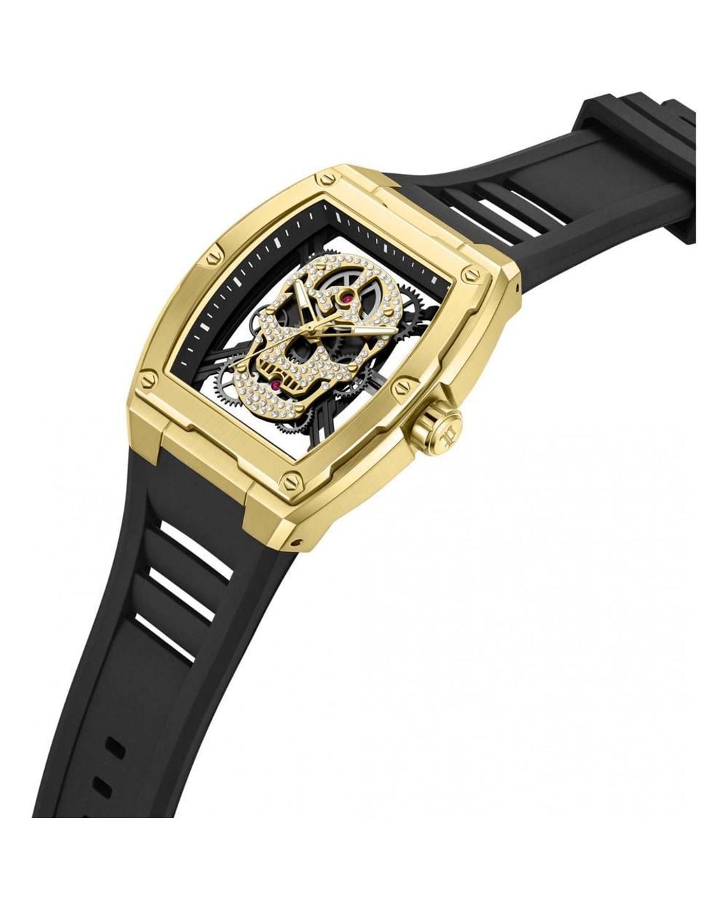 Police Metallic Pewjm0081303 Cranium 52Mm Quartz Watch for men