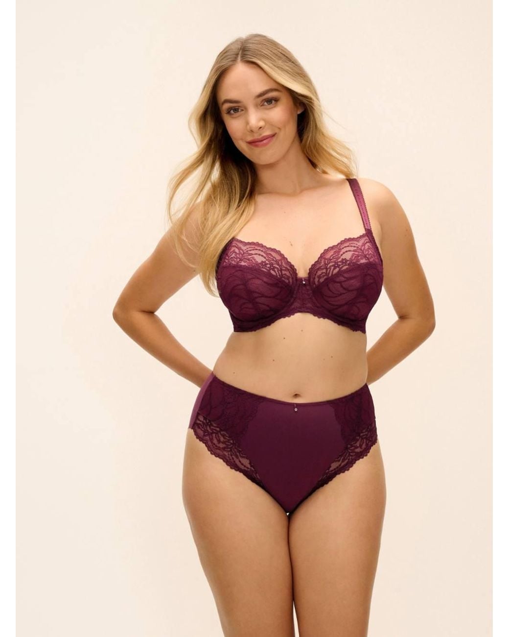 Fantasie Purple Cesile Full Brief