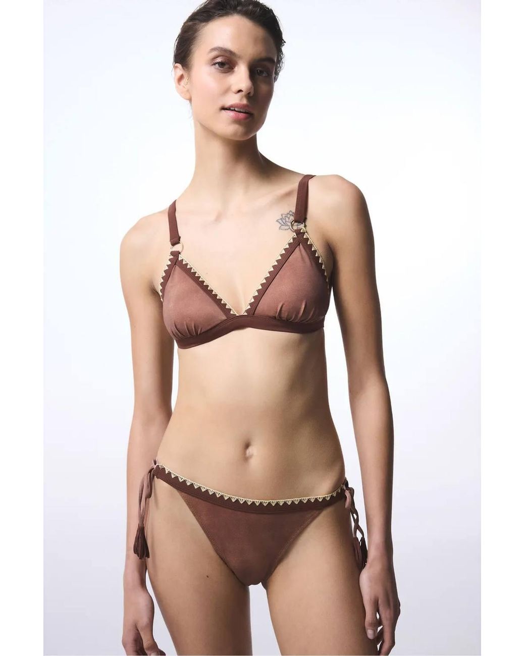 Penti Brown Light Emery Bikini Bottoms