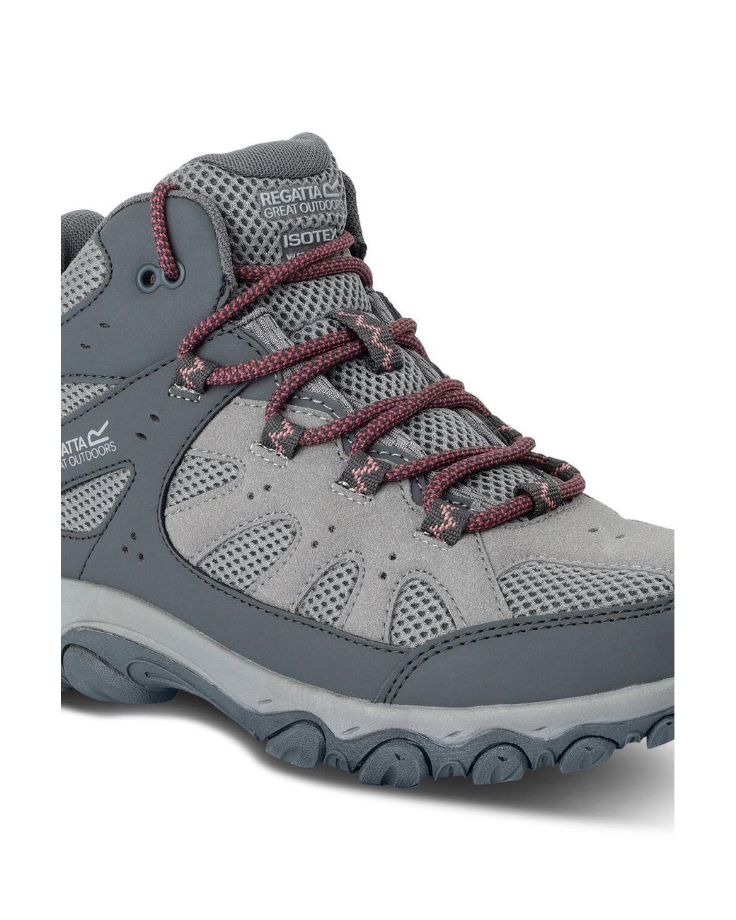 Regatta Gray Edgepoint Waterproof Breathable Mid Walking Boots